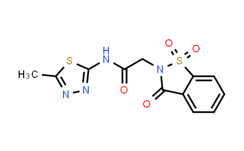 663169-17-3 | n-(5-Methyl-1,3,4-thiadiazol-2-yl)-2-(1,1,3-trioxo-2,3-dihydro-1lambda6,2-benzothiazol-2-yl)acetamide