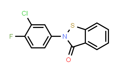 565166-89-4 | 2-(3-Chloro-4-fluorophenyl)-1,2-benzisothiazol-3(2H)-one