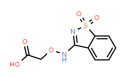 DY831298 | 855991-65-0 | 2-{[(1,1-dioxo-1,2-benzothiazol-3-yl)amino]oxy}acetic acid