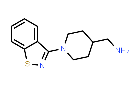 CAS No. 1421111-26-3, (1-(苯并[d]异噻唑-3-基)哌啶-4-基)甲胺