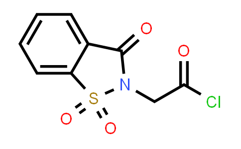 CAS No. 61020-33-5, 2-(1,1-二氧代-3-氧代苯并[d]异噻唑-2(3H)-基)乙酰氯
