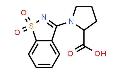 CAS No. 869651-71-8, (1,1-二氧化苯并[d]异噻唑-3-基)脯氨酸