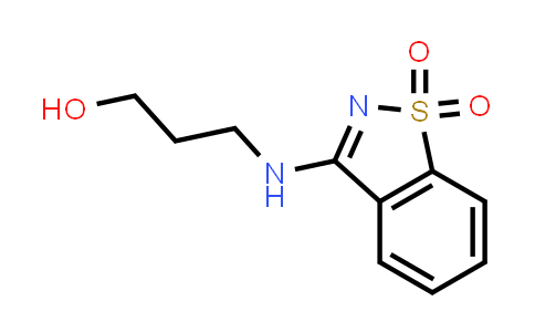 CAS No. 68287-29-6, 3-[(1,1-二氧化-1,2-苯并异噻唑-3-基)氨基]-1-丙醇