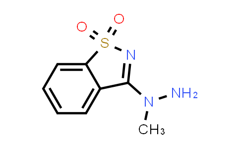 DY831323 | 303064-94-0 | 3-(1-Methylhydrazinyl)benzo[d]isothiazole 1,1-dioxide