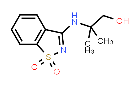 CAS No. 333352-26-4, 3-((1-羟基-2-甲基丙-2-基)氨基)苯并[d]异噻唑1,1-二氧化物