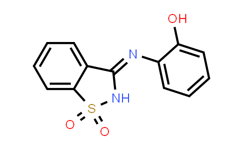 CAS No. 314036-11-8, 3-((2-羟基苯基)亚氨基)-2,3-二氢苯并[d]异噻唑1,1-二氧化物