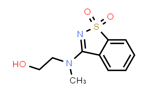 CAS No. 296798-35-1, 3-((2-羟乙基)(甲基)氨基)苯并[d]异噻唑1,1-二氧化物