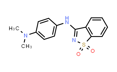 DY831346 | 106882-99-9 | 3-((4-(Dimethylamino)phenyl)amino)benzo[d]isothiazole 1,1-dioxide