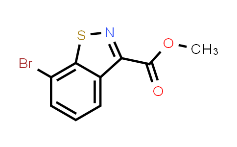 CAS No. 1620412-37-4, 7-溴-苯并[d]异噻唑-3-羧酸甲酯