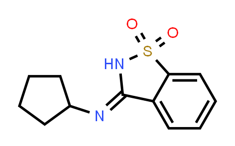 81038-93-9 | 3-(Cyclopentylimino)-2,3-dihydrobenzo[d]isothiazole 1,1-dioxide