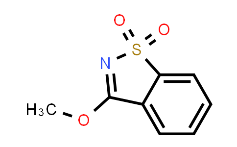 DY831355 | 18712-14-6 | 3-甲氧基苯并[d]异噻唑1,1-二氧化物