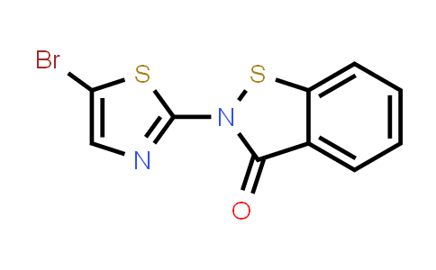 DY831360 | 716376-16-8 | 2-(5-Bromothiazol-2-yl)benzo[d]isothiazol-3(2h)-one