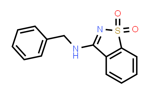 63481-51-6 | 3-(苄氨基)苯并[d]异噻唑1,1-二氧化物