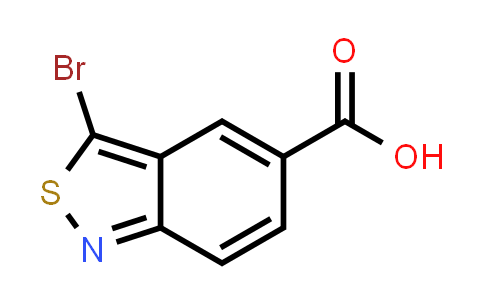 CAS No. 1782620-63-6, 3-溴苯并[c]异噻唑-5-羧酸