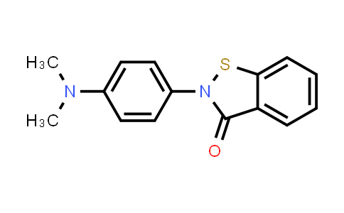DY831376 | 106595-93-1 | 2-(4-(二甲基氨基)苯基)苯并[d]异噻唑-3(2H)-酮