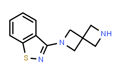DY831378 | 2306263-33-0 | 3-(2,6-二氮杂螺[3.3]庚-2-基)苯并[d]异噻唑