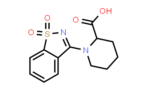 DY831385 | 1008979-95-0 | 1-(1,1-氧代-1,2-苯并噻唑-3-基)哌啶-2-羧酸