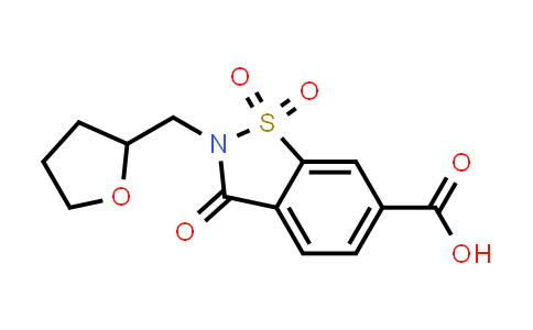 CAS No. 1040074-58-5, 1,1,3-三唑-2-(氧杂环戊烷-2-基甲基)-2,3-二氢-1,2-苯并噻唑-6-羧酸