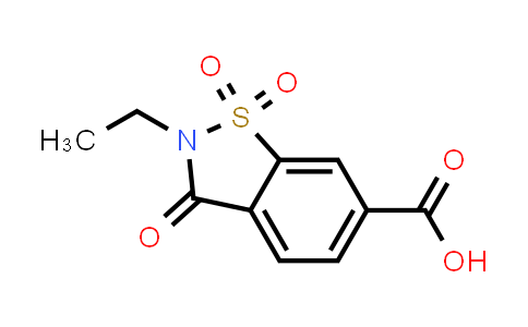 DY831393 | 1040033-65-5 | 2-乙基-1,1,3-三氧代-2,3-二氢-1λ6,2-苯并噻唑-6-羧酸