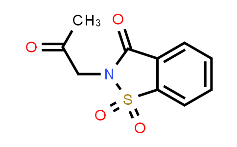 40506-05-6 | 2-(2-Oxopropyl)benzo[d]isothiazol-3(2h)-one 1,1-dioxide