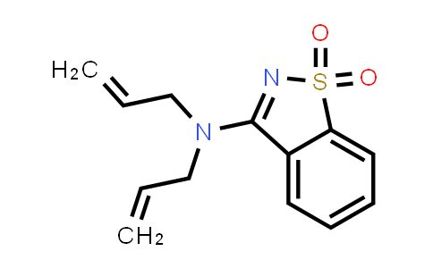 CAS No. 866153-78-8, 3-(二烯丙基氨基)苯并[d]异噻唑1,1-二氧化物
