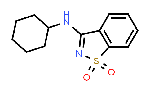 7668-22-6 | 3-(环己基氨基)苯并[d]异噻唑1,1-二氧化物