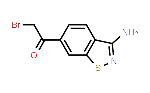CAS No. 2920209-64-7, 1-(3-氨基苯并[d]异噻唑-6-基)-2-溴乙烷-1-酮