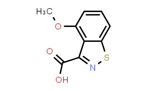 CAS No. 1384079-93-9, 4-甲氧基苯并[d]异噻唑-3-羧酸