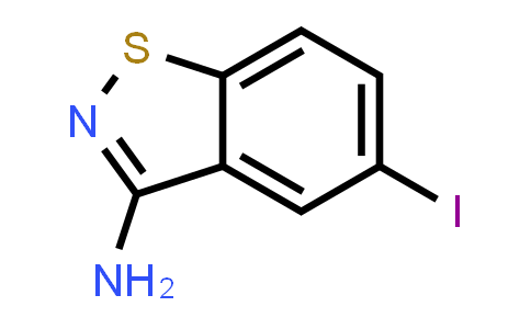 CAS No. 613262-34-3, 5-Iodobenzo[d]isothiazol-3-amine