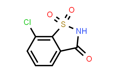 CAS No. 89999-91-7, 7-Chlorobenzo[d]isothiazol-3(2H)-one 1,1-dioxide