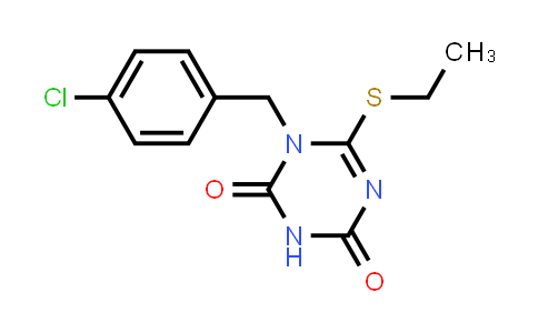 1239691-22-5 | 1-(4-Chlorobenzyl)-6-(ethylthio)-1,3,5-triazine-2,4(1H,3H)-dione