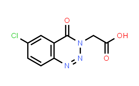 97609-02-4 | 2-(6-Chloro-4-oxobenzo[d][1,2,3]triazin-3(4H)-yl)acetic acid