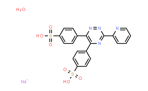 1264198-47-1 | Sodium 4,4'-(3-(pyridin-2-yl)-1,2,4-triazine-5,6-diyl)dibenzenesulfonate hydrate