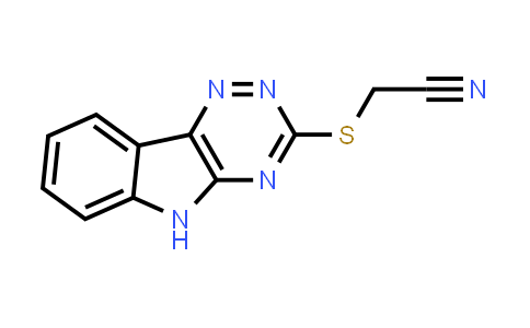 332110-24-4 | 2-((5H-[1,2,4]三嗪并[5,6-b]吲哚-3-基)硫代)乙腈