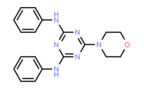 43167-79-9 | 6-吗啉-N2,N4-二苯基-1,3,5-三嗪-2,4-二胺