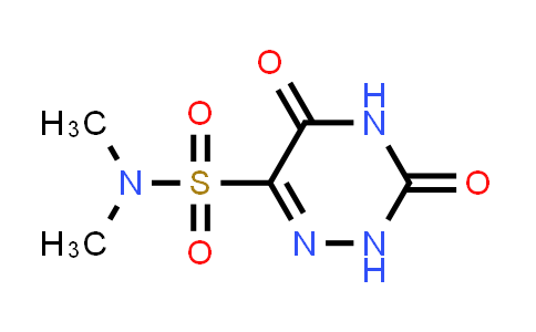30018-63-4 | N,N-二甲基-3,5-二氧代-2,3,4,5-四氢-1,2,4-三嗪-6-磺酰胺