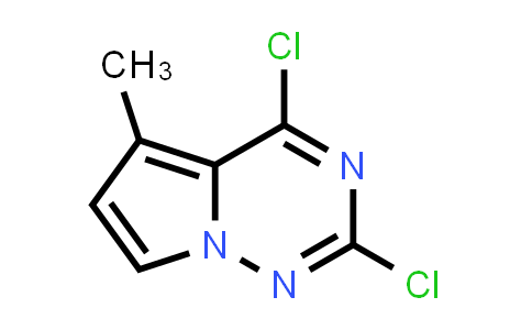 CAS No. 1823367-63-0, 2,4-Dichloro-5-methylpyrrolo[2,1-f][1,2,4]triazine