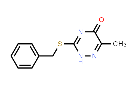 5182-37-6 | 3-(Benzylthio)-6-methyl-1,2,4-triazin-5(2H)-one