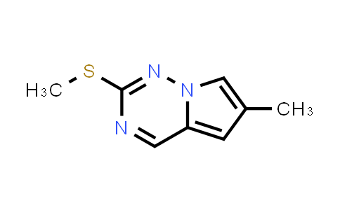 1233179-40-2 | 6-Methyl-2-(methylthio)pyrrolo[2,1-f][1,2,4]triazine