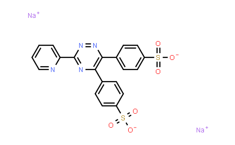 CAS No. 28048-33-1, Sodium 4,4'-(3-(pyridin-2-yl)-1,2,4-triazine-5,6-diyl)dibenzenesulfonate