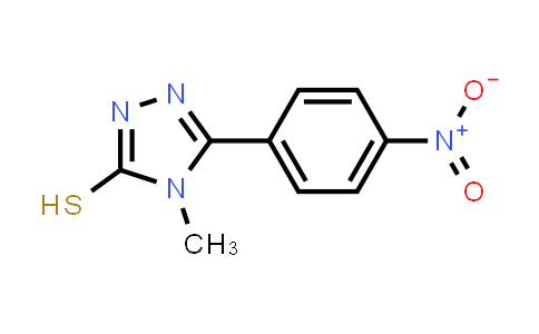 57295-74-6 | 4-甲基-5-(4-硝基苯基)-4H-1,2,4-三唑-3-硫醇