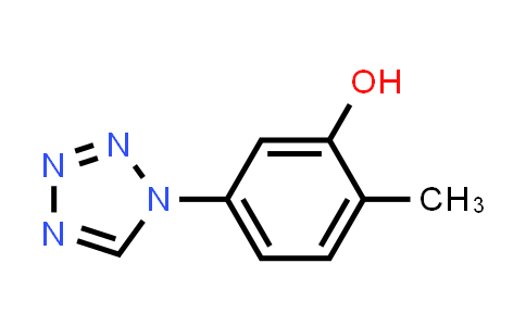 924858-73-1 | 2-Methyl-5-(1H-tetrazol-1-yl)phenol