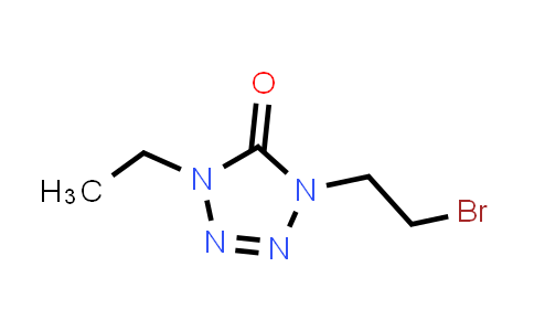 84501-67-7 | 1-(2-Bromoethyl)-4-ethyl-1,4-dihydro-5H-tetrazol-5-one
