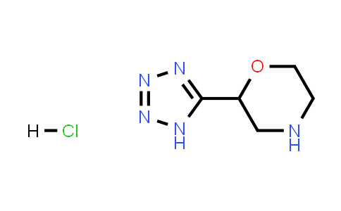 1269151-67-8 | 2-(1h-1,2,3,4-Tetrazol-5-yl)morpholine hydrochloride