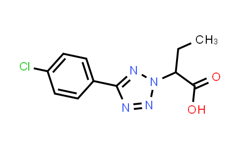 436096-42-3 | 2-[5-(4-chlorophenyl)-2h-1,2,3,4-tetrazol-2-yl]butanoic acid