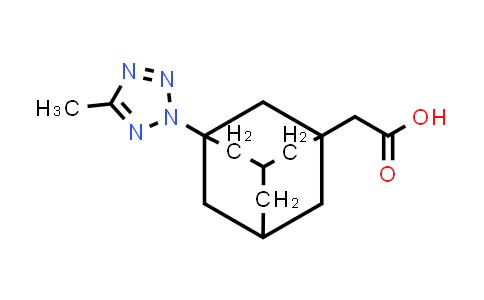 438218-34-9 | 2-[3-(5-methyl-2h-1,2,3,4-tetrazol-2-yl)adamantan-1-yl]acetic acid