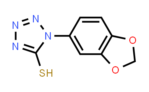 370079-10-0 | 1-(1,3-Dioxaindan-5-yl)-1h-1,2,3,4-tetrazole-5-thiol