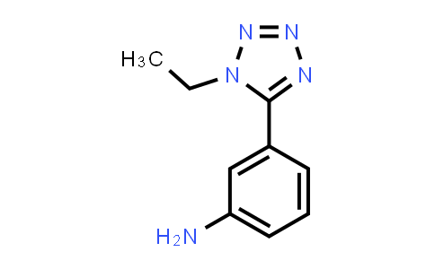 60763-69-1 | 3-(1-Ethyl-1h-1,2,3,4-tetrazol-5-yl)aniline