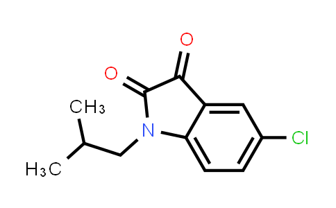 893721-50-1 | 5-Chloro-1-isobutylindoline-2,3-dione