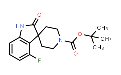 CAS No. 2197055-58-4, tert-Butyl 4-fluoro-2-oxospiro[indoline-3,4'-piperidine]-1'-carboxylate